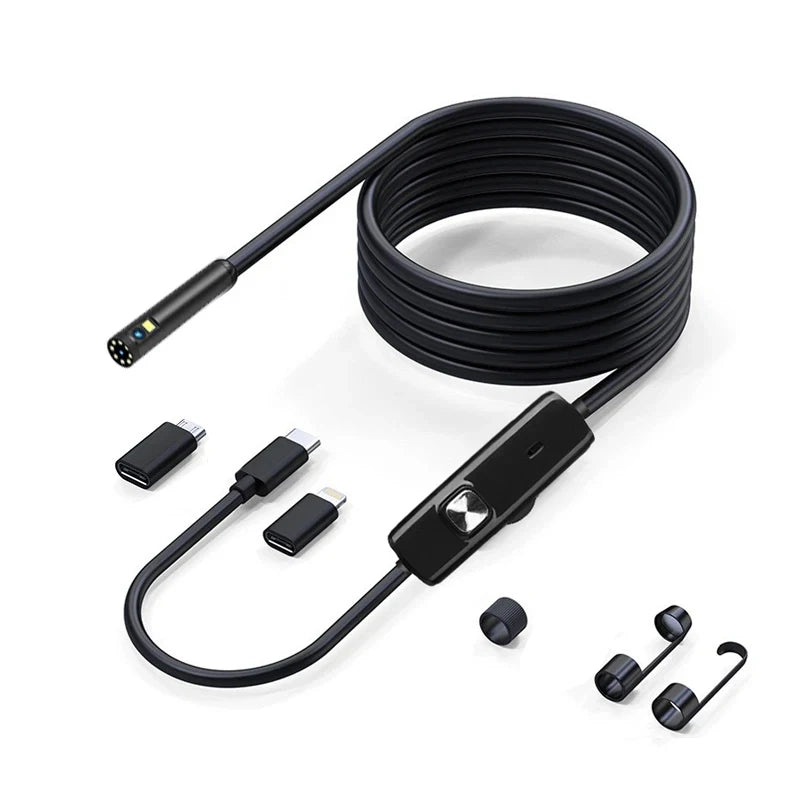 8mm 1080P Endoscope Camera for iPhone & Android Devices