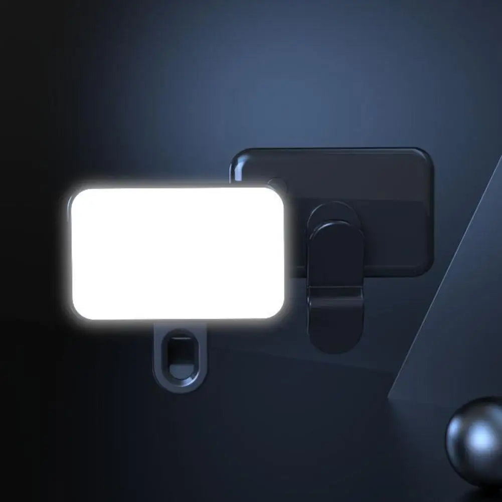 LED Selfie Ring Light Clip for Mobile & Laptop