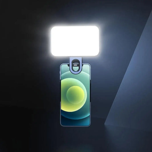 LED Selfie Ring Light Clip for Mobile & Laptop